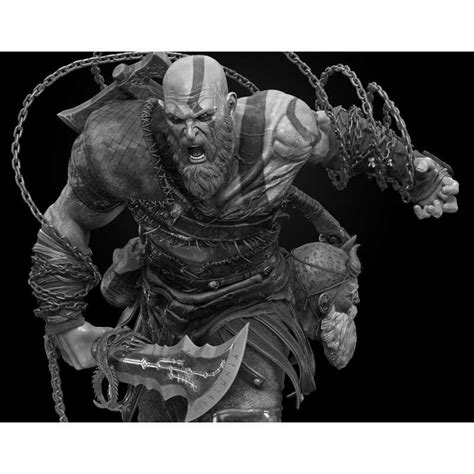 Kratos God Of War Stl 3d Print Files