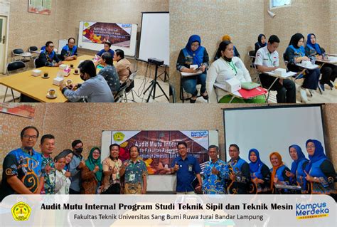 Audit Mutu Internal Ami Program Studi Teknik Sipil Dan Teknik Mesin