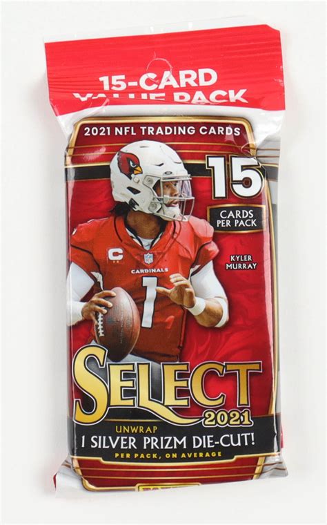 2021 Panini Select Football Jumbo Value Pack With 15 Cards Pristine