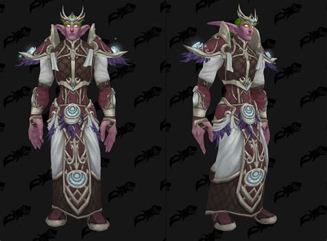 Patch 8 1 PTR Battle For Darkshore Night Elf Cloth Warfronts Armor