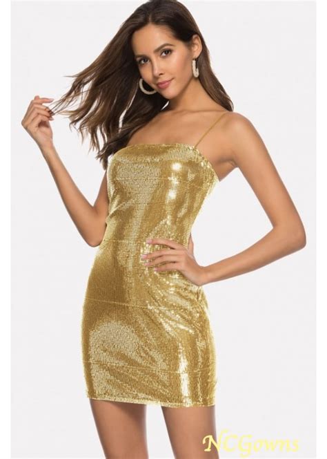 Sleeveless Sleeve Sequin Cocktail Dresses