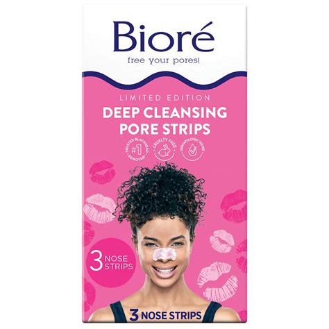 Biore Kiss Designer Blackhead Remover Pore Strips | Walgreens