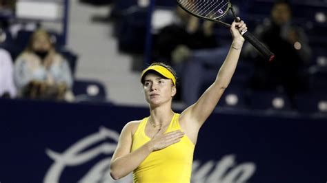 Famous Ukrainian Tennis Player Elina Svitolina Became The United