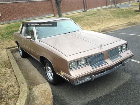 1986 Oldsmobile Cutlass Supreme Base Coupe 2 Door 5 0l