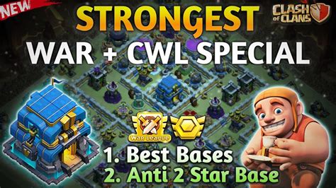 New Best Th Base Link Unbeatable Th War Base Th Cwl Anti