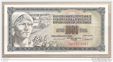 Jugoslavia Yugoslavia Banconota Non Circolata Fds Unc Da