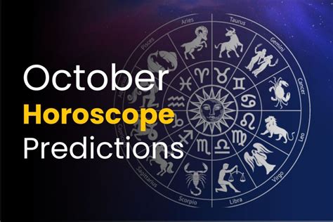 Monthly Horoscope Predictions For October 2023 InstaAstro