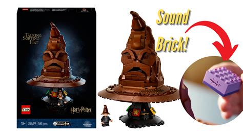 Lego Harry Potter Talking Sorting Hat Comes With A Sound Brick