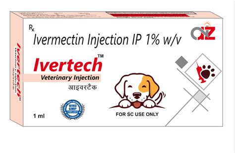 Ivertech Ivermectin Injection Ip W V At Rs Box Ivermectin