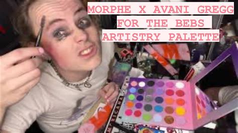 Morphe X Avani Gregg For The Bebs Artistry Palette Review And Tutorial