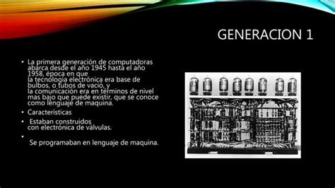 Las Generaciones Del Computador Ppt Descarga Gratuita