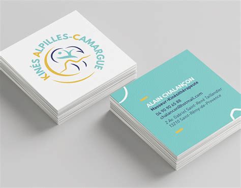 Logo Kinés Alpilles Camargue Behance