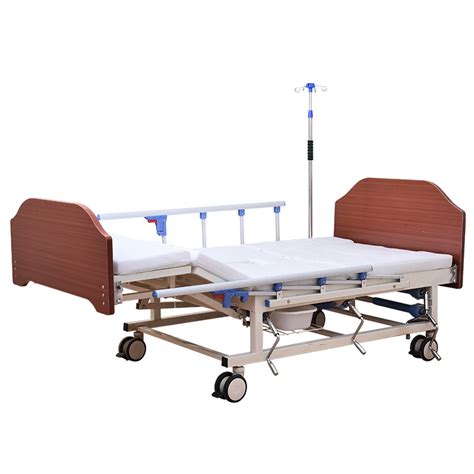 Multifunctional Manual Nursing Bed Medical Turning Over Hospital Bed