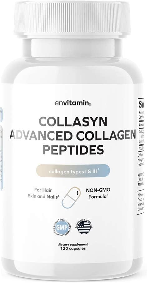 Amazon Collasyn Advanced Collagen Peptides Capsules Health