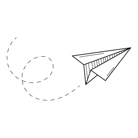 A Flying Paper Airplane Origami A Symbol Of A Startup Development