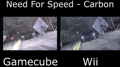 Need For Speed Carbon Gamecube Vs Wii Youtube