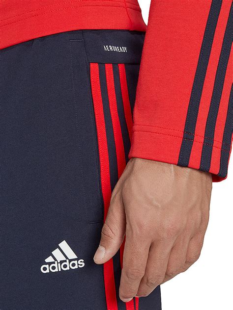 Adidas Herren Trainingsanzug Adidas Sportswear Ribbed Insert Rot