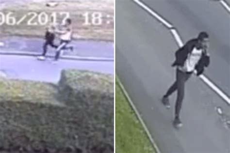 Chilling Cctv Shows The Moment Sex Attacker Grabs Schoolgirl 13