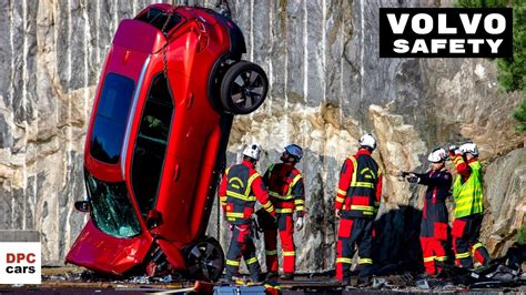 Volvo Drops New Cars From 30 Metres For Extreme Crash Test YouTube