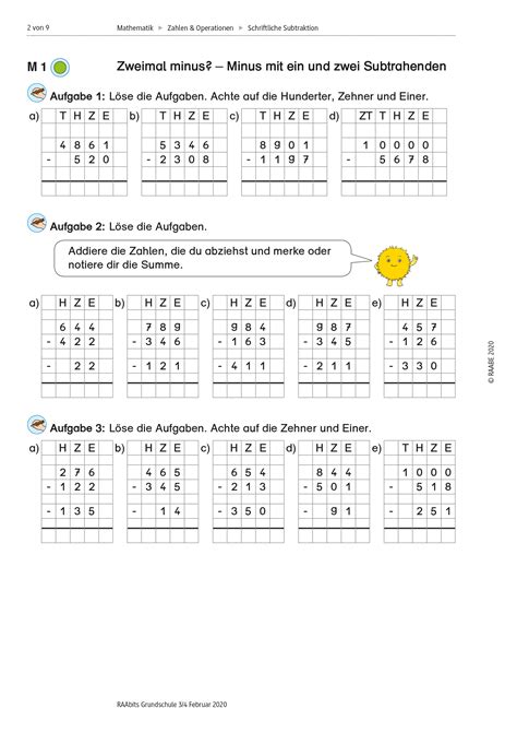 Grundschule Unterrichtsmaterial Mathematik Grundrechenarten