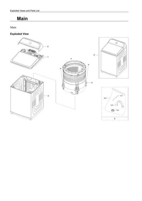 Samsung Wa A Av Us Washer Partswarehouse