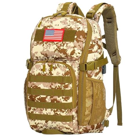 Mochila De Camuflaje Plus Para Hombre Con Puerto Usb Mochila T Ctica