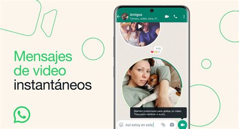 WhatsApp estrena nueva función de video mensajes instantáneos