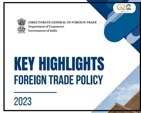 India Unveils Foreign Trade Policy 2023 Eyes Usd 2 Trillion Exports By 2030