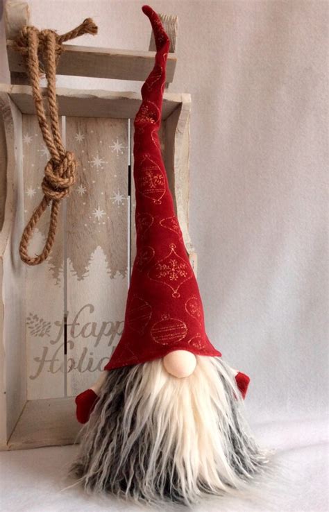 Scandinavian Christmas Gnome Swedish Tomte By Davincidolldesigns