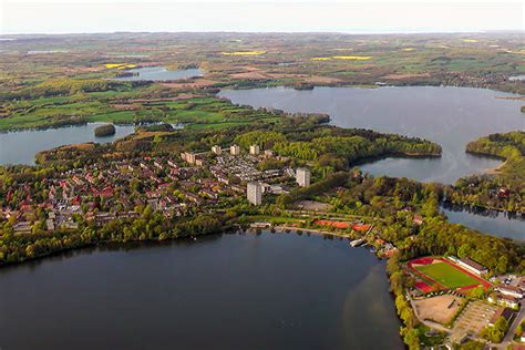 Ballonfahrt Pl N Holsteinische Schweiz Aus Der Vogelperspektive Im