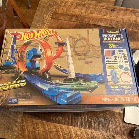 Hot Wheels Dgd30 Track Builder System Power Booster Kit For Sale Online Ebay