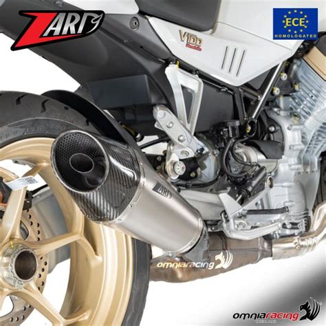 Zard Slip On Exhaust Titanium Approved Euro5 Moto Guzzi V100