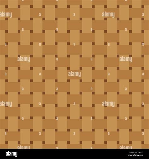 Basket Weave Seamless Pattern Wicker Repeating Texture Braiding