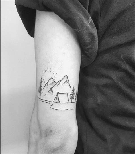 Tatoos Hiking Tattoo Camping Tattoo Tattoos For Guys