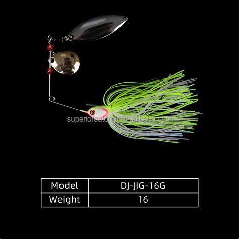 Superiorfishing Spinner Bait G Booyah Jig Nories Deeper Range Bait