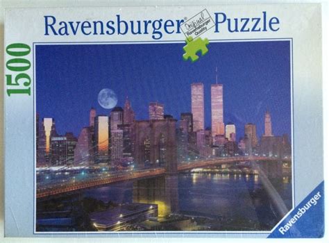 1500 Ravensburger Manhattan Skyline Rare Puzzles