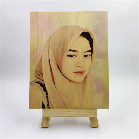 Jual Cetak Foto Kayu Photowood Kado Hadiah Ulang Tahun Wisuda