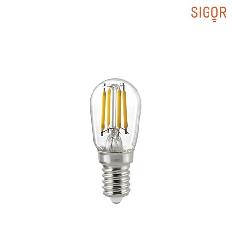 LED Filament Tube lamp S28 230V Ø 2 6cm L 6 1cm E14 2 5W 2700K