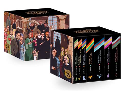 Amazon Fr COFFRET COLLECTOR HARRY POTTER 25 ANS Rowling J K