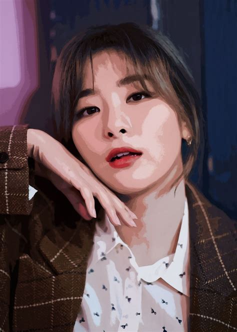 Seulgi Red Velvet Poster Picture Metal Print Paint By Nordbo