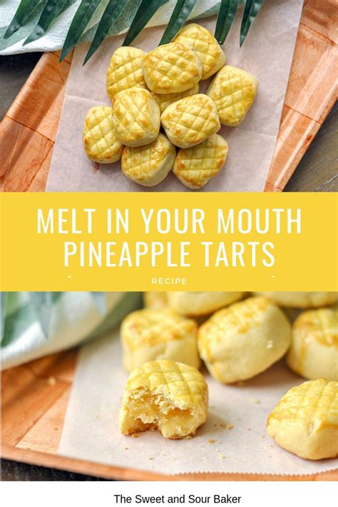 Food Photography Melt In Your Mouth Pineapple Tarts Pineapple Tart