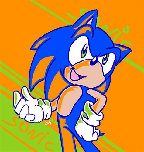 Sonic By Sheylog On Deviantart