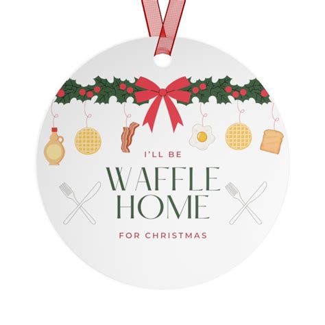 Waffle House Ornament Waffle House Christmas Waffle House Lover Waffle ...