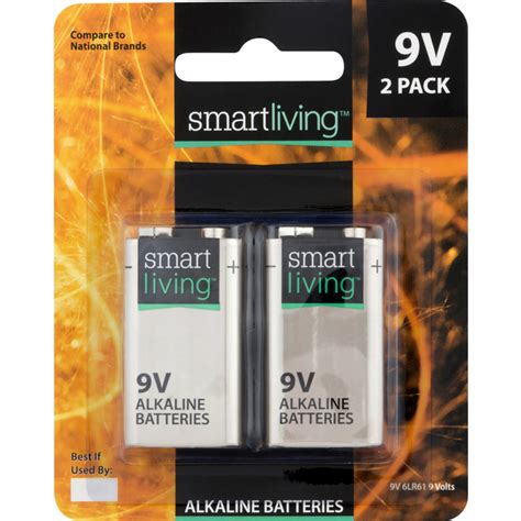 Save On Smart Living Alkaline Batteries 9 Volt Order Online Delivery Stop And Shop