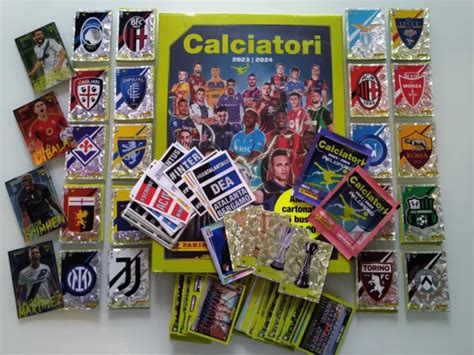 Panini Kit Calciatori Album Cartonato Full Set Goal Card