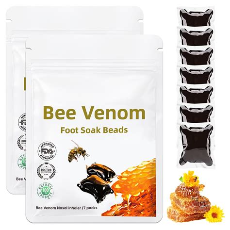 Amazon Bee Venom Lymphatic Drainage Foot Soak Beads Bee Venom