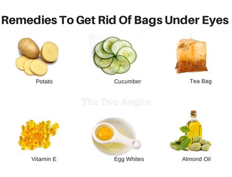 Home Remedies To Get Rid Of Bags Under Eyes Undereye Eye Bag Remedies Undereye Bags Remedy