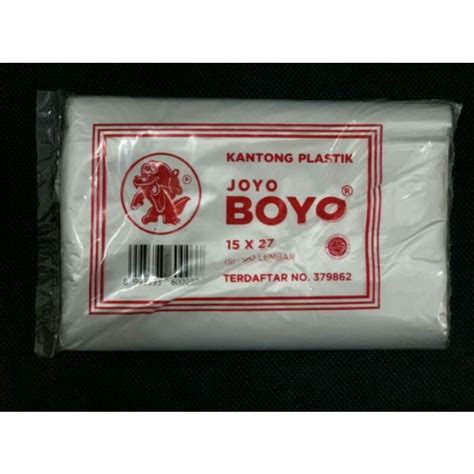 Jual Plastik PP Bening Boyo 1 Kg Shopee Indonesia