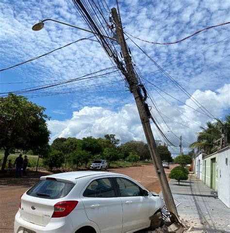 Acidentes de trânsito afetaram 114 postes no Tocantins entre janeiro e