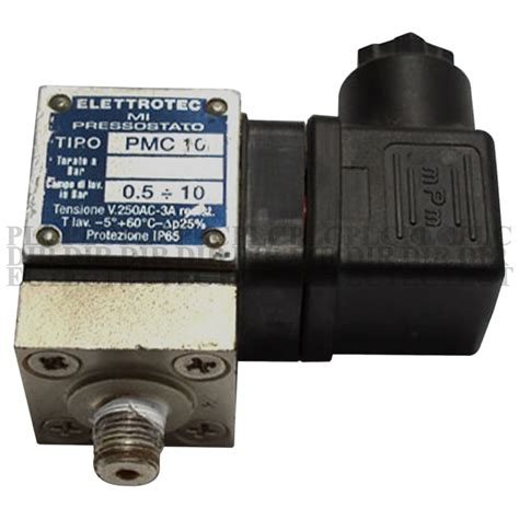 NEW Elettrotec PMC 10 PMC10 Pressure Switch 250V Ac EBay